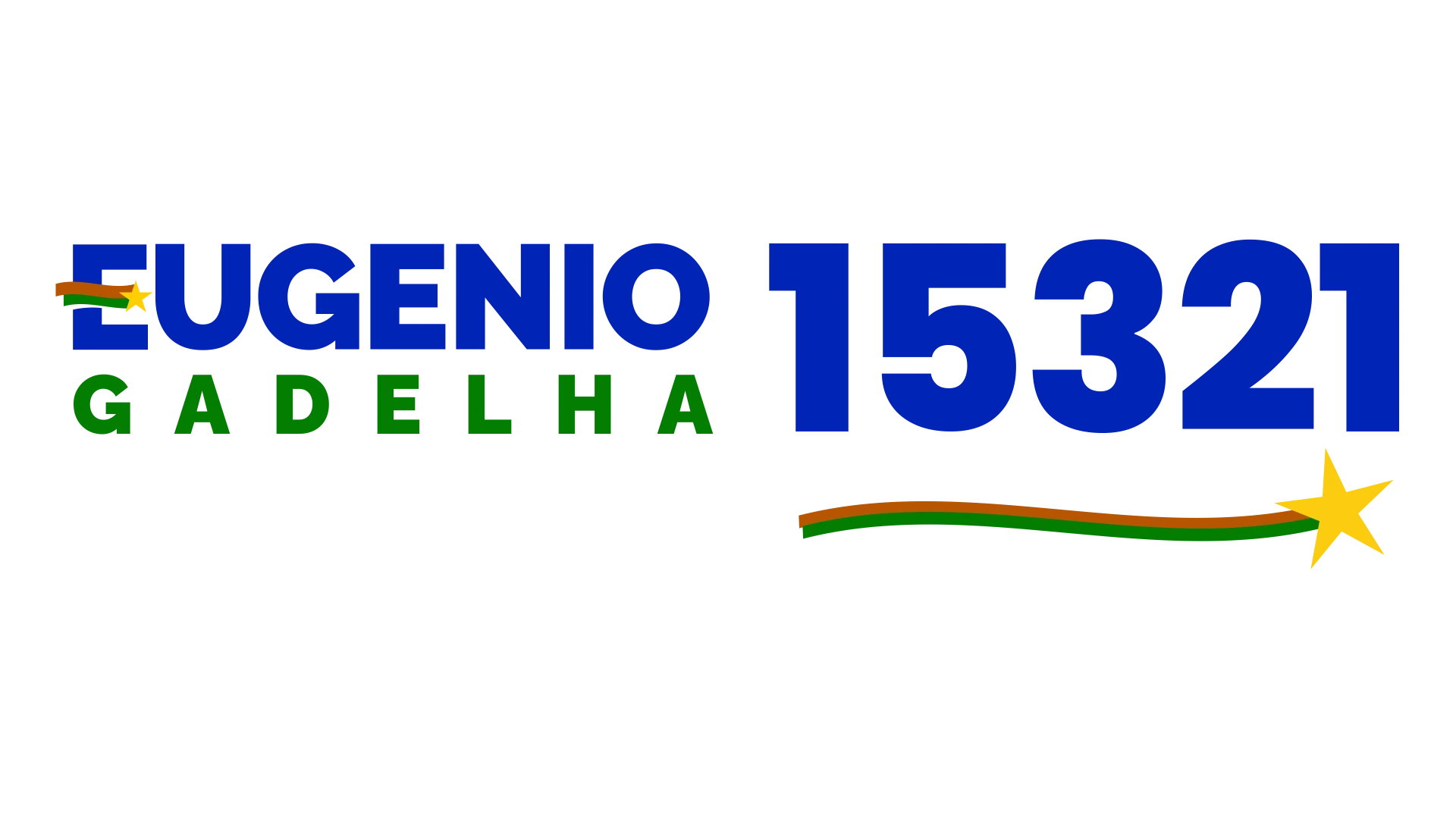 Logo com número e slogan